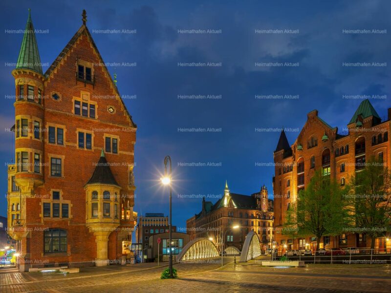 Hamburg-Fotos-HAL-00060-HafenCity-Speicherstadt-am-Abend