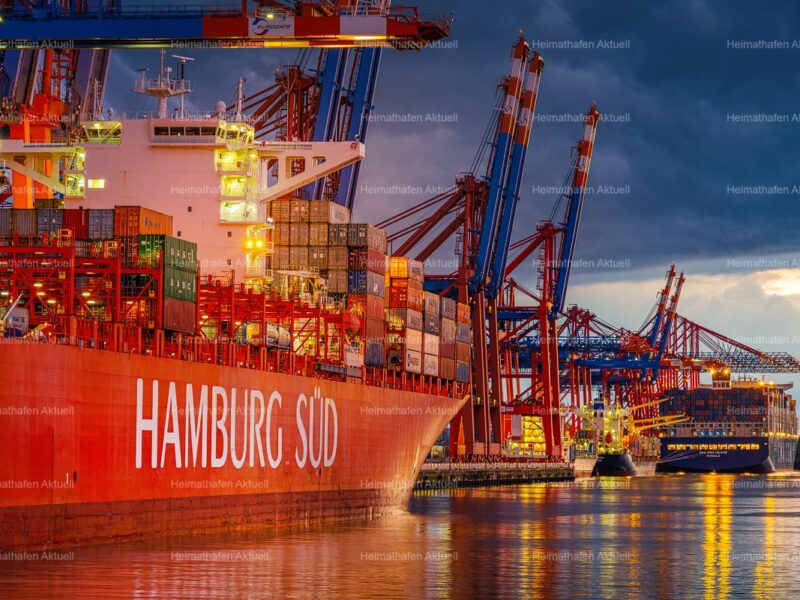 Hamburg Hafenfotos-HAF-00234-HAMBURG-SÜD-Containerhafen-Waltershof